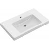 Villeroy & Boch Subway 2.0 - Umývadlo nábytkové 80x47 cm, s prepadom, otvor na batériu, CeramicPlus, alpská biela 717580R1