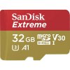 SanDisk Extreme pamäťová karta micro SDHC 32 GB A1 Application Performance Class, v30 Video Speed Class; SDSQXAF-032G-GN6GN