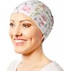 Dámska onko čiapka po chemoterapii Canaver, 1-vrstvová, flowy