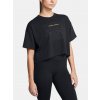 Under Armour Dámske tričko UA W VARSITY MIX HW SS CROP Čierna LG