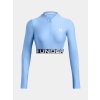 Under Armour dámske tričko Motion Crossover Crop SS Blue