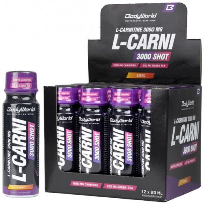 BodyWorld L-Carni 3000 Shot 960 ml