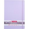 Talens Art Creation Sketchbook v pevnej väzbe Pastel Violet 21 x 29,7