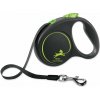 Vodítko Flexi Black Design páska S zelené 5m