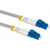 Optický patchcord LC/PC - LC/PC 250m, 7mm, duplex, SM, G657A2, outdoor