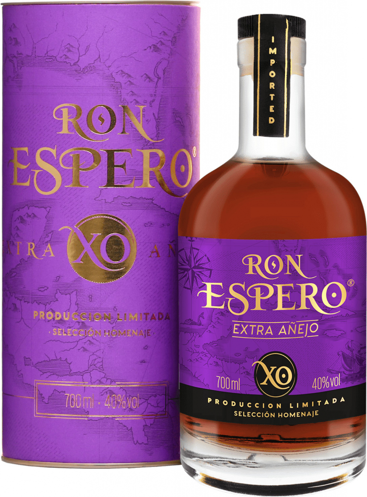 Ron Espero Extra XO Aňejo 40% 0,7 l (tuba)