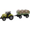 Farm Service traktor s valníkom na seno so zvukmi a svetlami