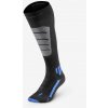 WEDZE Lyžiarske veľmi priedušné ponožky 900 Xsocks z vlny merino čierne 35-37