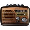 Rádio batérie AM RETOO kuchynské rádio