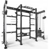 Posilovací konstrukce ATX® Cable Cross Rack s protisměrnými kladkami, 2 × 90 kg závaží, výška 220 cm