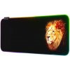 MG Lion RGB podložka pod myš 80 x 30 cm, čierna
