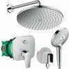 Hansgrohe Talis E Raindance sprchový set 240 podomietkový chróm 64920000