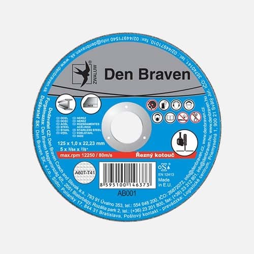 Den Braven Rezný kotúč A60T-115×1.0x22.23-T41