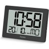 Hama Ko Tao, digitálne nástenné hodiny, dátum, deň v týždni, budík, čierne