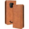 VSETKONAMOBIL 50379 BUSINESS Peňaženkový kryt pre Ulefone Armor 8 / 8 Pro hnedý