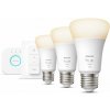 LED žiarovka Philips Hue White 9.5W 1100 E27 štartér kit (929002469204)