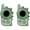 Destké vysielačky Zoo Walkie Talkie - Dino Green set