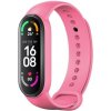 Remienok Silicone Strap Xiaomi Mi Band 5 / 6 / 7 Pink (06)