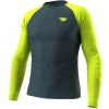 Pánske funkčné tričko Dynafit ULTRA S-TECH LONGSLEEVE - tmavo šedá S/M