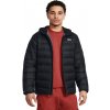 UNDER ARMOUR LEGEND DOWN HOODED JACKET-BLK - M