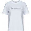 Calvin Klein Jeans Tričká s krátkym rukávom A- INST. LOGO CLASSIC TEE SS Biela