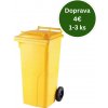 Popolnica Odpadová nádoba 120L - Žltá