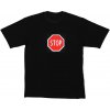 Resident DJ LED-tričko STOP veľkosť XL (STS2-SHL-390 (XL))