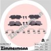 ZIMMERMANN Sada brzdových platničiek kotúčovej brzdy 24192.175.2