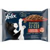 Felix Deliciously sliced lahodný výber v želé, hovädzie, kura, kačka, morka 4 x 80 g