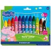 Voskovky, šesťhranné, jumbo, STAEDTLER „Noris® junior 224”, Peppa Pig, 12 farieb