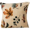 Textilomanie Mikroplyšový povlak na vankúš AUTUMNA 45x45 cm, krémový