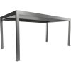 Oceľová pergola 5,5 x 3 kr.sivá-metalíza