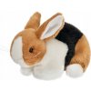 Plyšová Hračka Králik Hnedo-Čierno-Biely Zajačik - 18cm