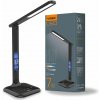 RIO LED VIDEX stmievateľná stolná lampa 5W 3000K - 5500K CCT Dotykovo citlivá ČIERNA