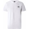 The North Face tričko S/S Simple Dome Tee pánske biele