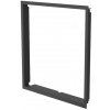 Krycí rámeček krbové vložky FLAMINGO ® S5, 20 mm, černý