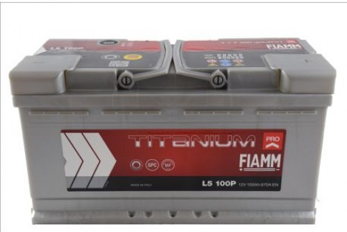 Fiamm Titanium PRO 12V 100Ah 870A L5 100+