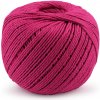 Bavlnená priadza macrame Ø2 mm rozčesávacia pink 1ks