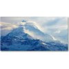 Foto obraz fotografie na skle horský vrchol 100x50 cm