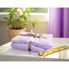 Sada uterák a osuška ÁČKO BAMBOO Lila