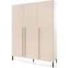 Wilsondo Šatníková skriňa SERGIO S1 - béžová