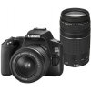 Canon EOS 250D + 18-55mm f/3.5-5.6 DC III + 75-300mm f/4-5.6 III