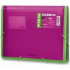 FolderMate Dosky na dokumenty Pop Gear Plus A4, s priehradkami, fialová