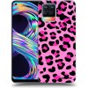 Picasee silikónový čierny obal pre Realme 8 4G - Pink Tiger