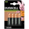 Akumulátory Duracell Recharge R6/AA 2500 mAh 4 ks blister