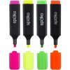 Viacfarebný zvýrazňovač Office Products 4 ks