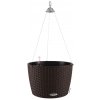 Lechuza Nido cottage závesný kvetináč 28x23cm Farba: mokka, Veľkosť: 35 závesný kvetináč Lechuza