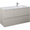 Lotosan LN9026 AKRA skrinka pod umývadlo / dosku 120 cm, pravá 120 x 63,5 x 45,8 cm duna matná