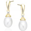 Olivie Strieborné náušnice PERLA GOLD 4107 Ag 925; ≤1,7 g.