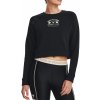 Mikina Under Armour UA Pjt Rck Hm Gym Flc Crw-BLK 1373600-001 Veľkosť M